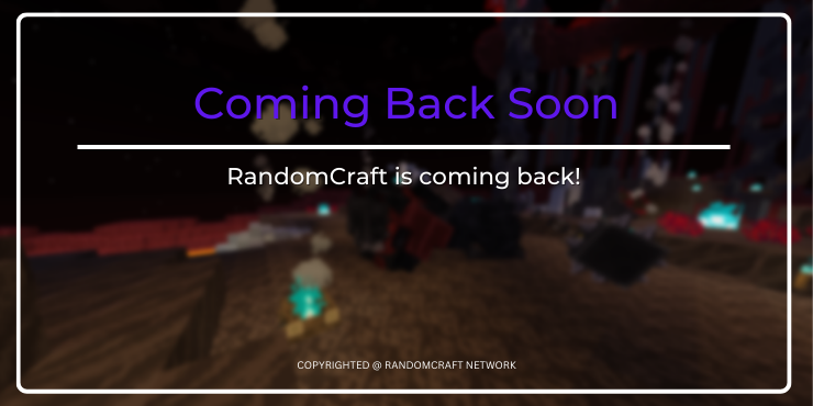 RC Is Coming Back!